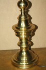 Vintage Stiffel All Brass Urn Style 3 Way Table Lamp - Works Great - Heavy