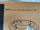 Brand New Rubbermaid brute Commercial 55 Gal Black Trash Can Top