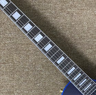    fast Shipping Trans Blue Burst Flame Maple Top Electric Guitar 22frets