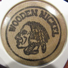 Vintage Wooden Nickel Restaurant Norfolk  Va Wooden Nickel - Token Virginia