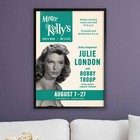 Julie London Jazz Poster - Mister Kelly s - Chicago - 1961