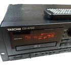Tascam Cd-a750 Professional Cassette Tape Master Recorder W cd Player   Remote
