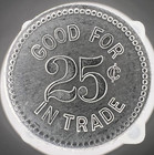 Vintage City Cash   Carry Co - Georgetown Tx - Good For 25   In Trade Token 27mm