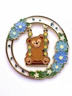 Disneyland Hong Kong Hkdl    floral Swings    Wreath Series Pin 2025 Duffy The Bear