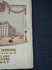 Rare 1900 Antique Northwestern Rr Train Chicago Passenger Terminal Brochure