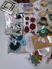 Destash Scrapbooking Junk Journal Lot Paper Stamps Stickers Mixed Media Crafts  