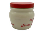 Vintage Jack   Charlies The 21 Club New York Sauce Maison Jar Rare Red Lid