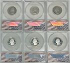 2010-s National Park Silver clad Set Anacs Pr70dcam Initial Release    coingiants   