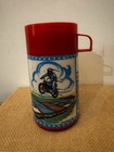 Evil Knievel 1970s Vintage Thermos And Lunch Box By Aladdin Rare