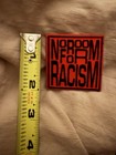    no Room For Racism    Patch Black   Red Iron On Or Sew