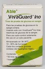 Able Vivaguard Ino Blood Glucose Test Strips 50 Count New In Box Exp  12 07 2026