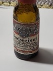 Vintage 1970s Budweiser Beer 4 In Glass Salt And Pepper Shakers