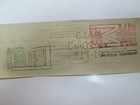 1940 s Ration Check For Shoes By Office Of Price Administration