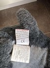 Ty Classic Plush - Max The Schnauzer Dog Retired 2000 Gray 11  Stuffed Animal