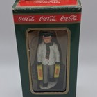 Coca-cola Town Square Collection Stocking Up Delivery Man Figurine  7980 1992