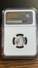 1917-s San Francisco Mint Silver Mercury Dime Ngc Ms 64  Beautiful Bright Luster