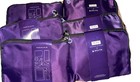 6 Delta One Premium Perfecting The Journey Amenity Kits Tumi Maroon Plum 6 Bags