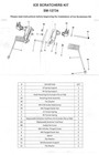 Spi Ice Scratchers For Ski-doo Comparable To Oem  860202330   860202947