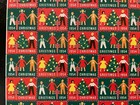 1954 Christmas Seals Full Stamp Sheet U s  Children Holding Hands  Xmas Tree