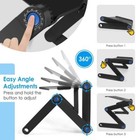 Laptop Table Adjustable Computer Stand Portable Workstation Notebook Holder 