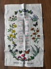 Lot Of 3 Vintage Linen Calendar Dish Towels Years  1964  1977  And 1978