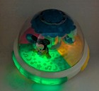 Vtg Disney Mickey Mouse Minnie Donald Spinning Light Up Roly Poly Toy Tested 90s