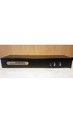 2-port Usb Kvm Switch Box Dual Monitor Dvi 3 5mm Audio Powered Black 1m