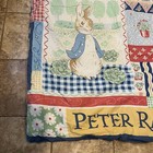 Vintage Peter Rabbit Beatrix Potter Bed Comforter   Pillow Case