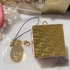 Q-pot Japan Raspberry Layer Cake Phone bag Charm  Charm keychain  usa Seller 