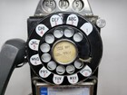 Vintage Western Electric 236g Bell System 3 Slot Rotary Payphone Coin Phone