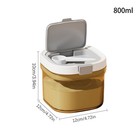 Milk Powder Dispenser Sealed Milk Powder Storage Box Stackable Holder Food