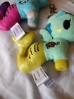 Lot Of 2 Tokidoki Aurora World Mermicorno Plush Clip On Keychain Turtle Whale