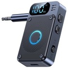 2-in-1 Home Car Bluetooth Receiver - 3 5mm Aux Stereo Audio Adapter