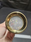 Vintage 5 1 2  Brass Kaleidoscope Working With Gorgeous Designs Inside  
