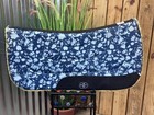 Professional s Choice Contoured Western Saddle Pad   31x32   Navy