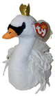 Ty Beanie Baby Babies        Charmaine The White Swan 6  New Stuffed Animal Toy