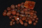 Lot Sale 70 Ancient Old Carnelian Stone Beads Circa 2500 To 2250 Bce