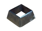Heavy Duty Cutting Die 1-3 16  X 1-1 8  Square Corners Leather Tool - Steel