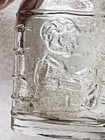Antique Tiny Bottle W Embossed Little Boy Sitting In Profile 2  Tall Baby Doll