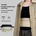 Invisible Travel Waist Packs Pouch For Passport Money Belt Bag Hidden Wallet