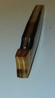 Vintage Lockback Folding Pocket Knife Brass Steel Pakistan Hand Made Knife 