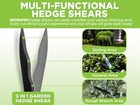 Workpro 23inch Garden Hedge Shear Manual Hedge Trimmer Garden Lopper Home Pruner