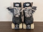 Riedell Men s Quad Skates Model 111br Size 5 Black Leather Rollerskates