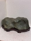 Japanese Suiseki Bonseki Viewing Stone Kamui Kotan Stone Hokkaido W base 4kg