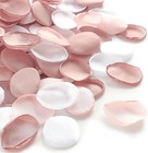 300pcs Rose Petals Dusty Rose Blush Faux Silk Flower Petals For Wedding Flowe   