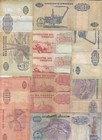 Angola   lot Of 10  Banco Nacional De Angola  Old Issue  Mixed Collection