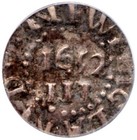 1652 Noe-34 R-4 Pcgs Xf 45 Cac Pine Tree Massachusetts 3 Pence Colonial Coin