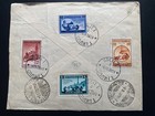 1939 Yugoslavia Reg  Cover Split - Trieste Adriatic Guard Grand Prix Race - Rev 