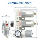 Airzoe 3 8  Npt Air Dryer For Compressor-air Compressor Water Separator Ac311   