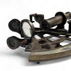 Antique Kelvin   Hughes London 1917 Nautical Brass Sextant